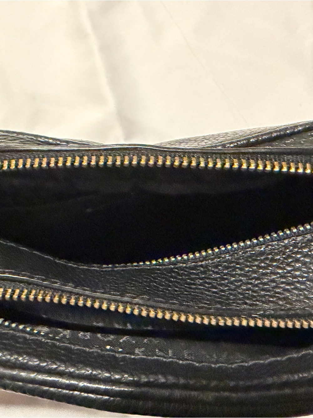 kate spade Black Pebbled Leather Crossbody with Gold Hardware - Picture 5 of 9